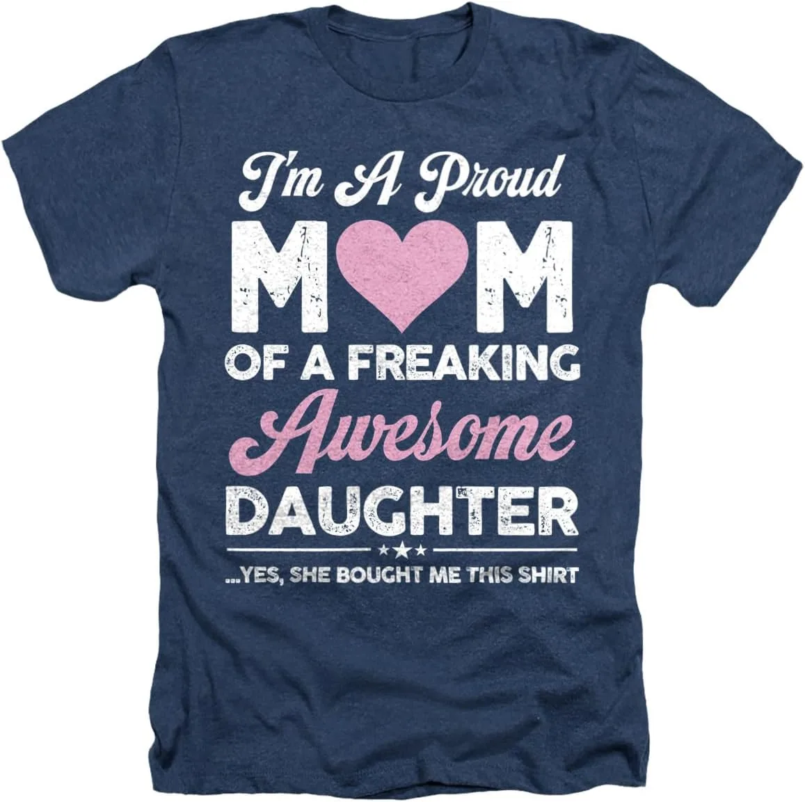 

Футболка Popfunk Proud Mom Gift from Daughter Unisex Adult Heather