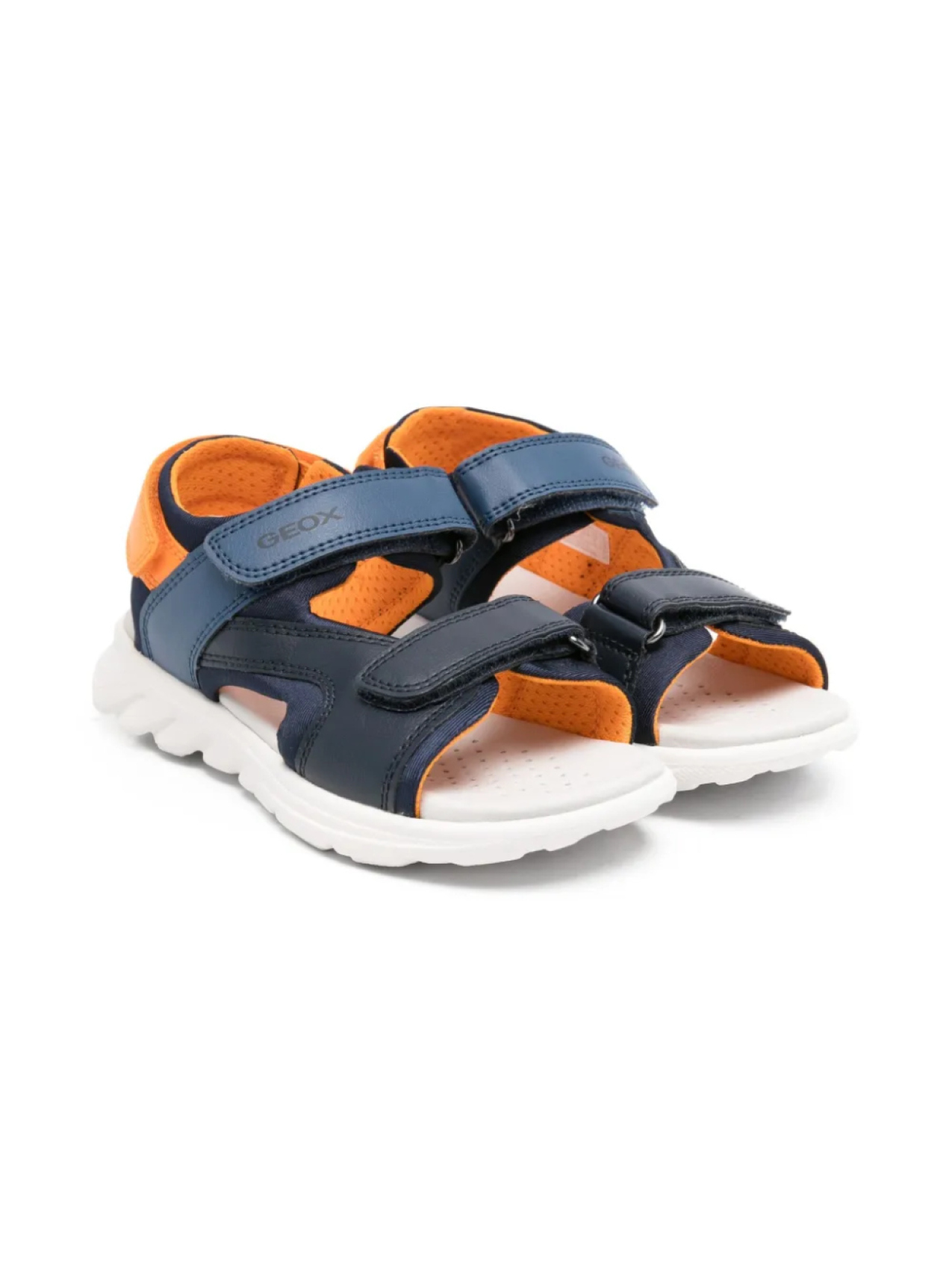 

Сандалии Geox Kids Airadyum с двумя ремешками, синий