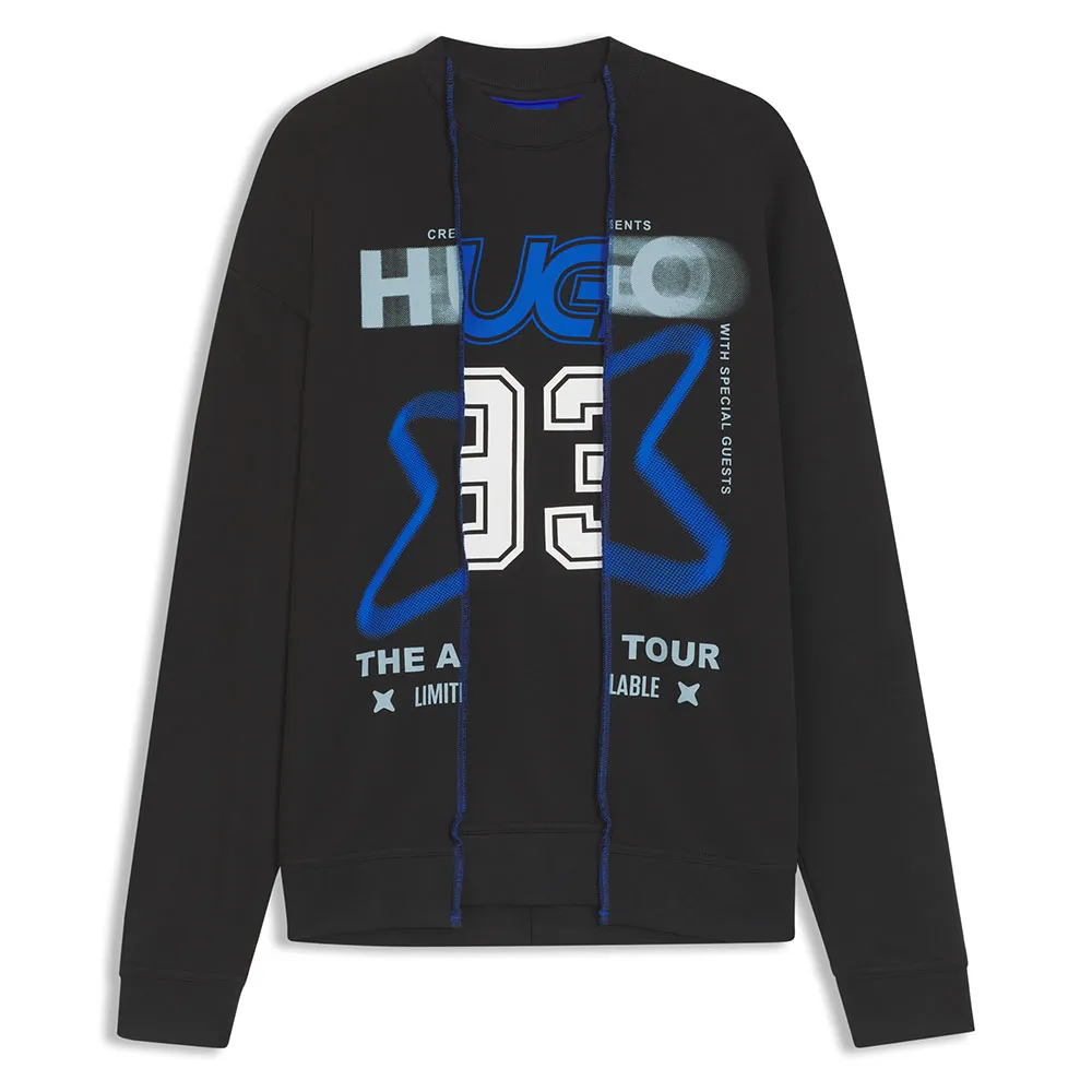 

Толстовка HUGO Nesicrew 10266045 01 BLUE, черный