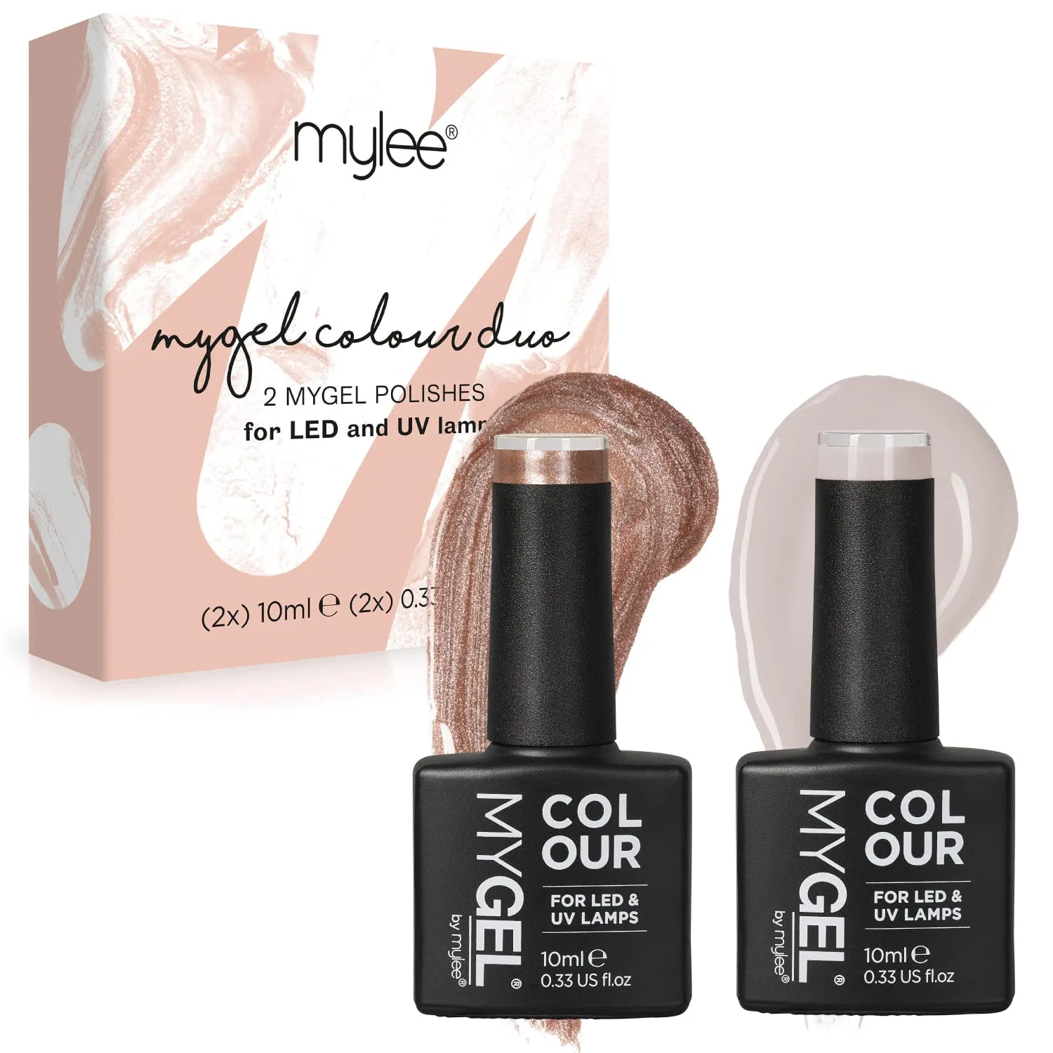 Набор гель-лаков для ногтей «Work of Art Duo» от MyGel by MYLEE Mylee