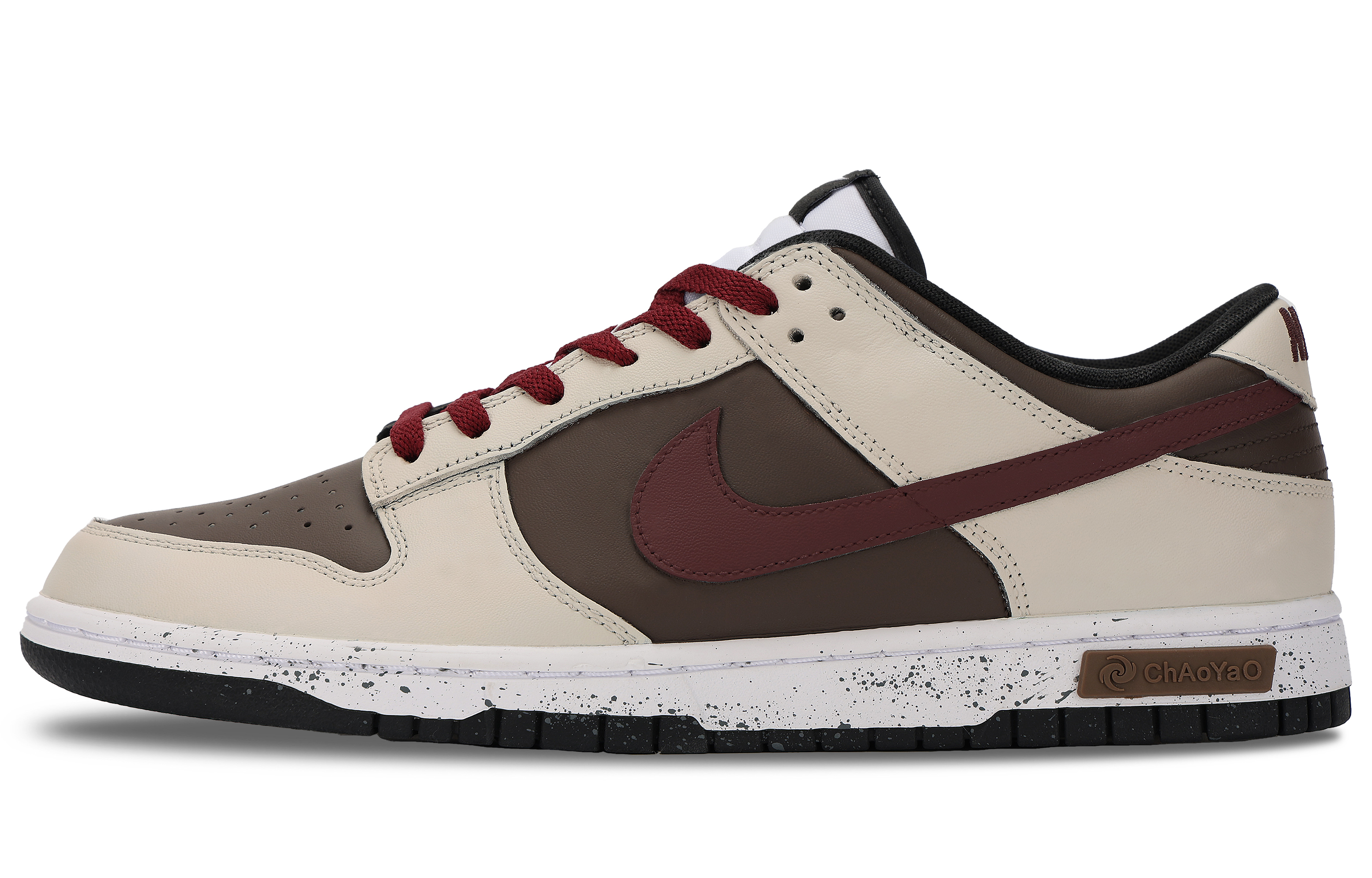 

Nike Кроссовки Dunk Low top Skateboard мужские желто-коричневые