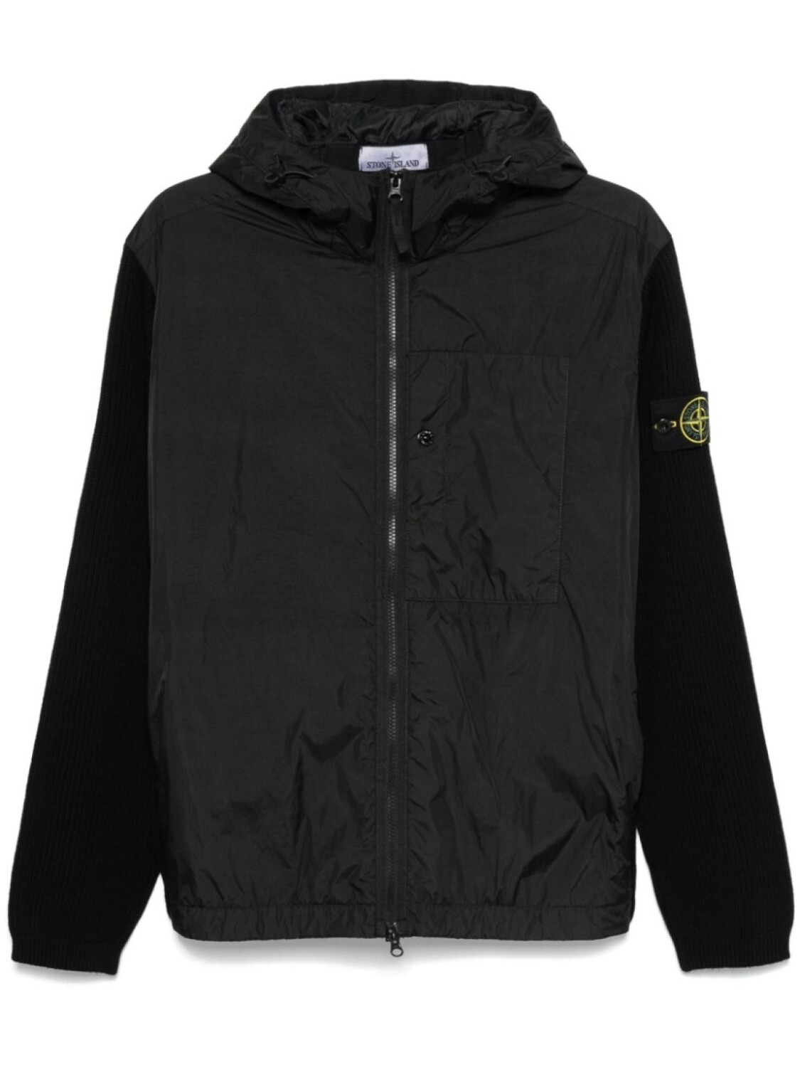 

Куртка с капюшоном Stone Island, черный