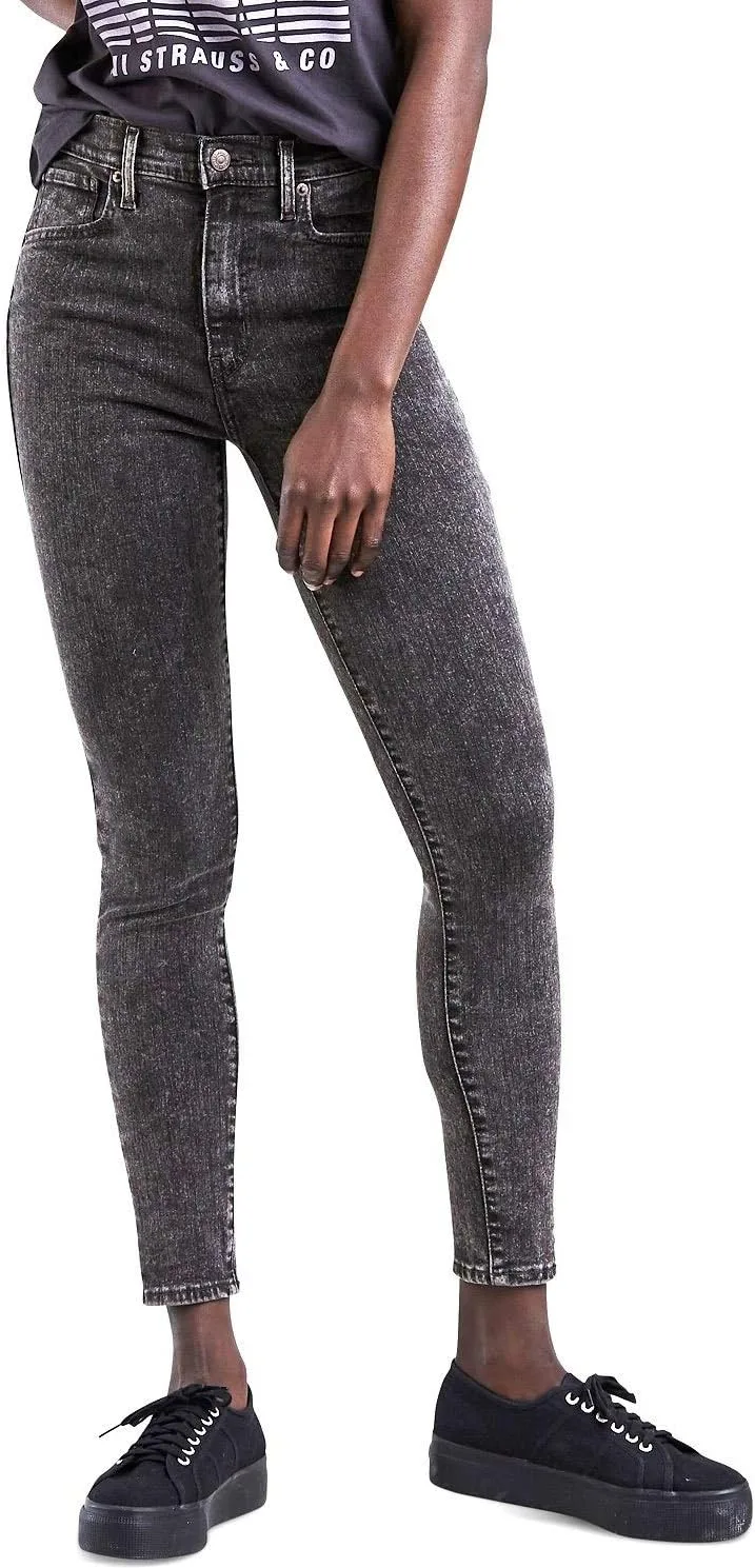 

David-k Premium Juniors Women's Black/Grey Denim Jeans Stretch Slim Skinny JEANS FOR LOVE