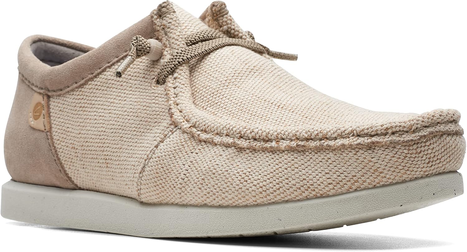 Мужские мокасины Clarks Shacrelite, Natural Combi — фото 3
