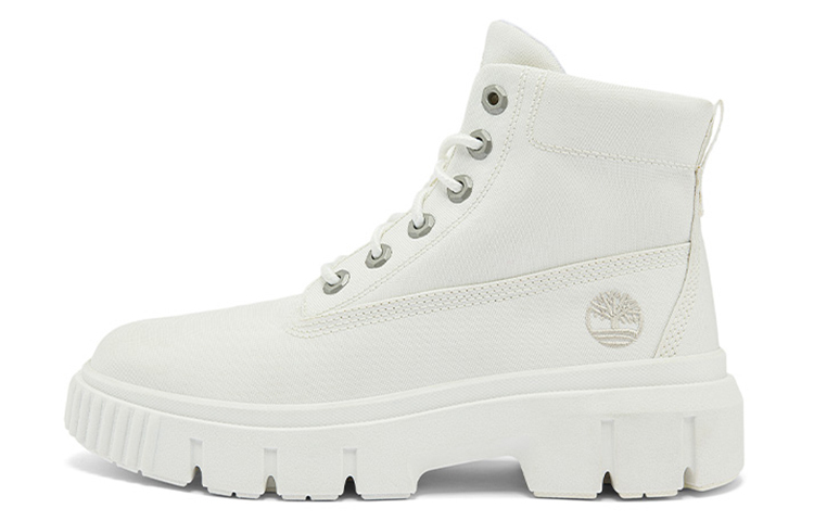 

Ботинки Timberland Greyfield Canvas 'White' Женские