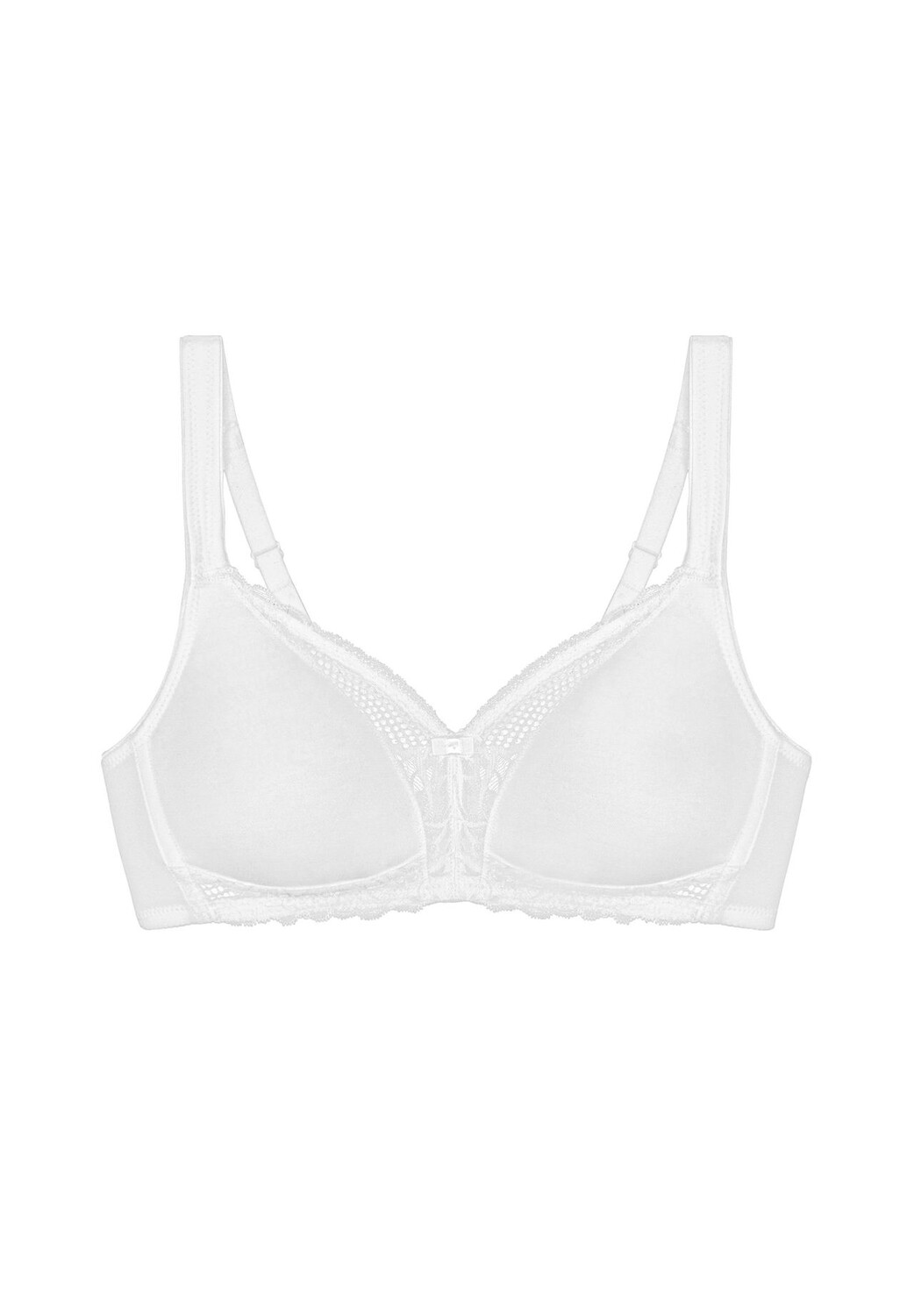 

Бюстгальтер без косточек Modern Lace + Cotton N Triumph, белый