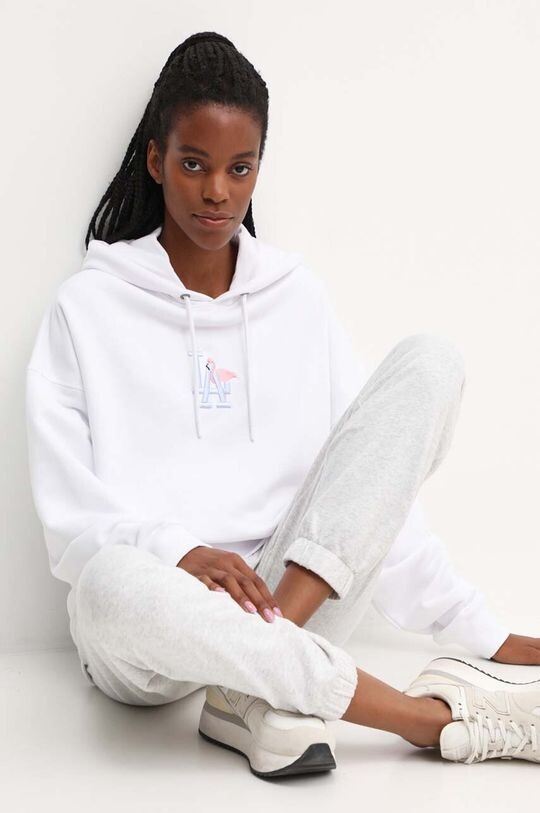 

Толстовка Лос-Анджелес Доджерс 47 brand, белый