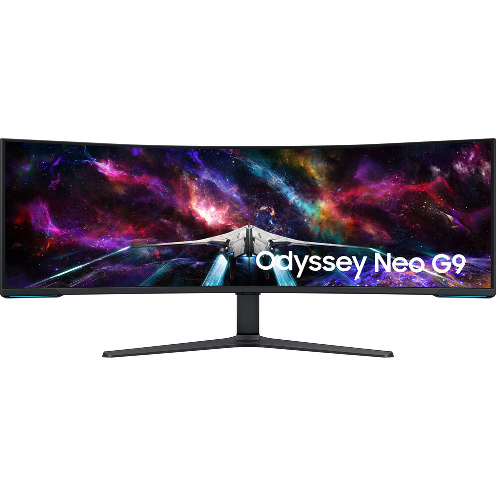 

Samsung Odyssey Neo G9 57-дюймовый двойной изогнутый сверхширокий игровой монитор 4K HDR 240 Гц
