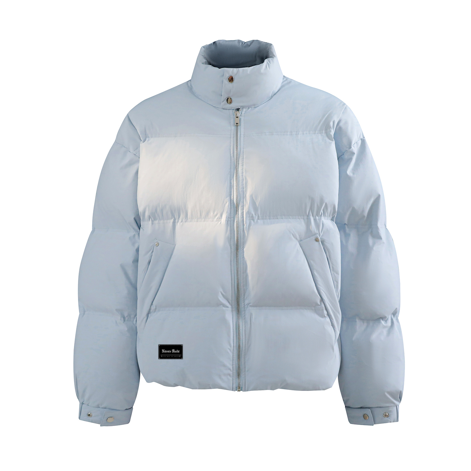 

Пуховик Women's NEVER RULE, moonсветло-синий