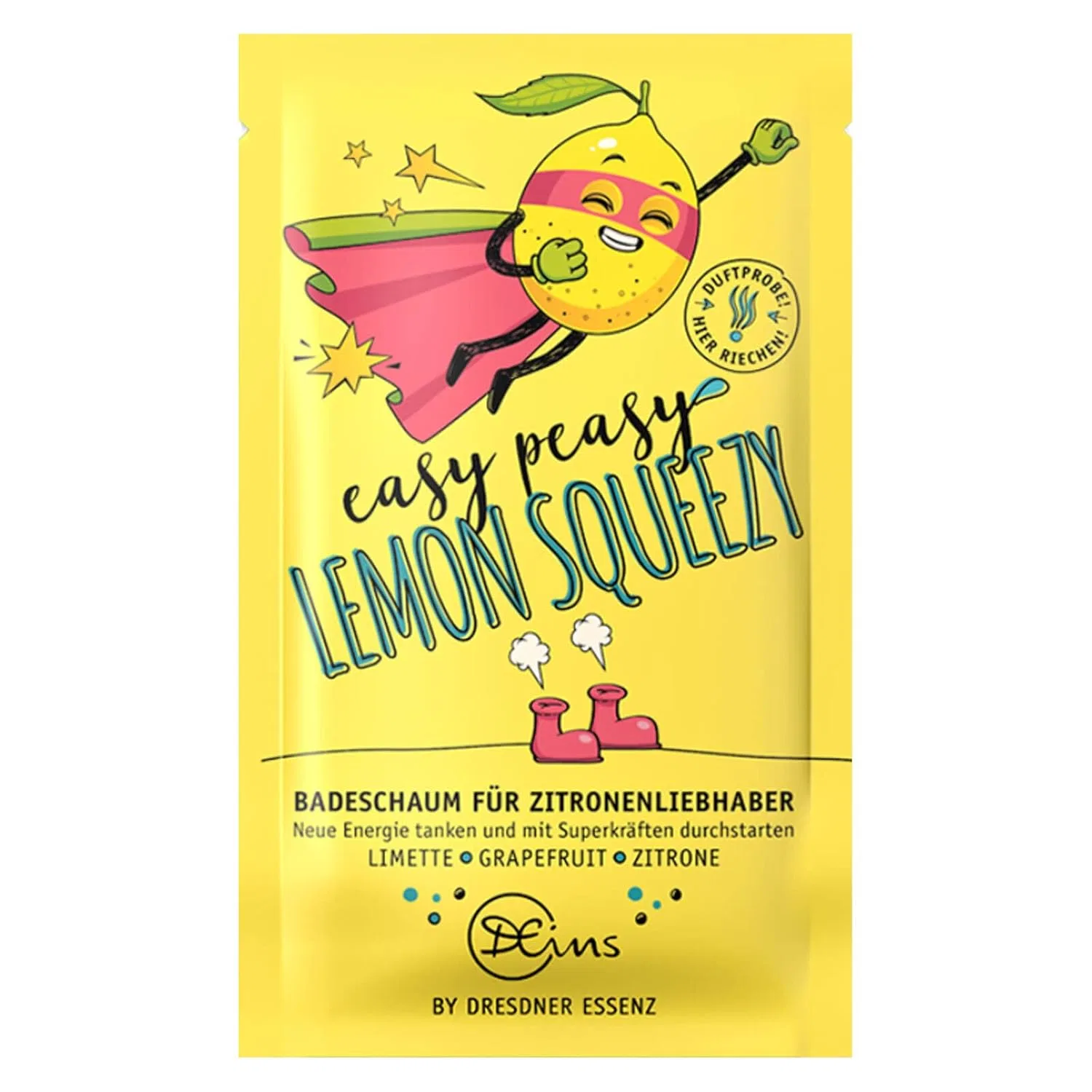 Пена для ванн Dresden Essenz Easy Peasy Lemon Squeezy, 12 х 60 г ‎Olshop Ag — фото 2