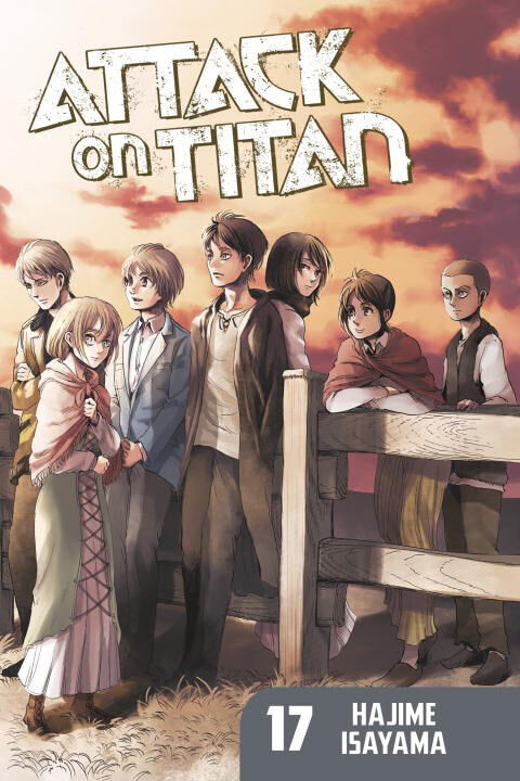 

Манга Attack on Titan Manga Volume 17