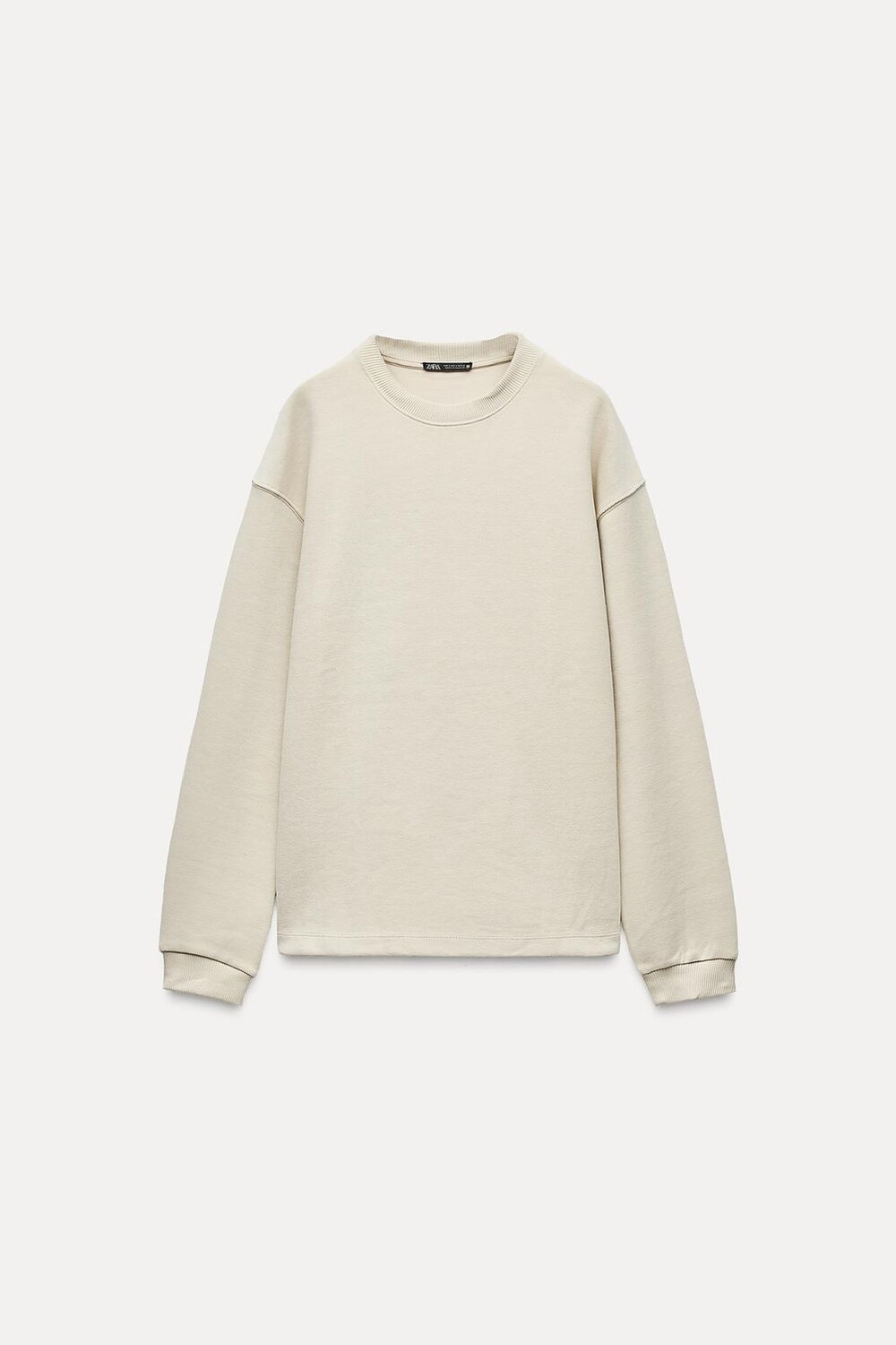

Мягкая толстовка ZARA, экрю