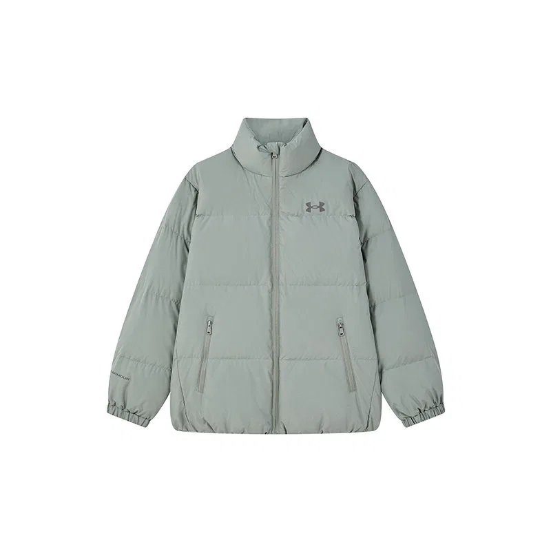 Пуховик детский с воротником-стойкой Under Armour Fisherman Green