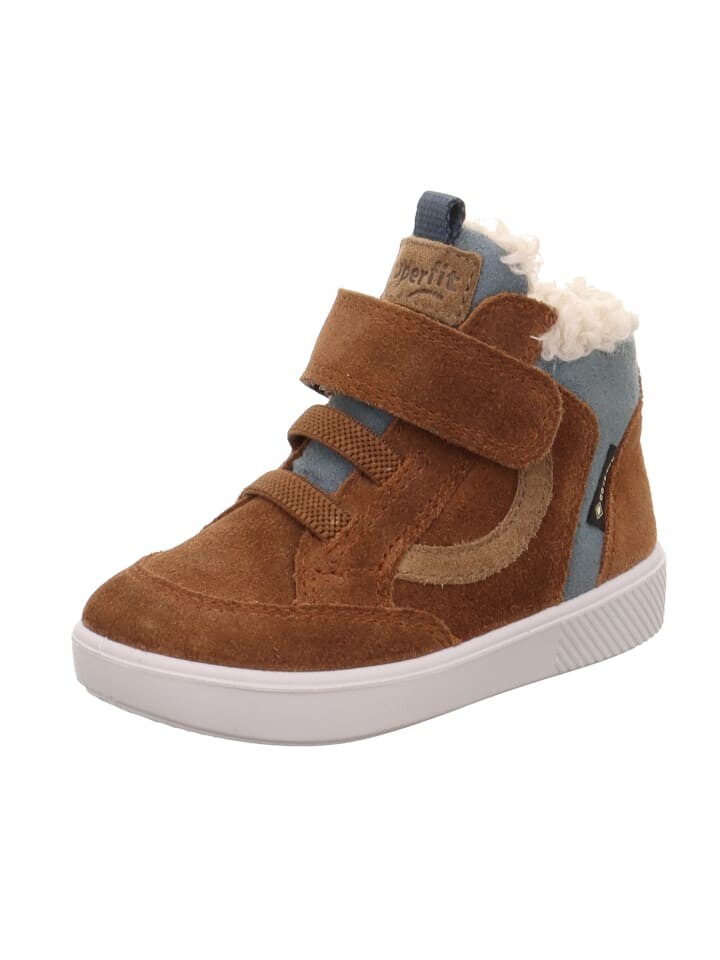 

Высокие кроссовки superfit Sneaker High SUPIES, цвет Braun/Blau