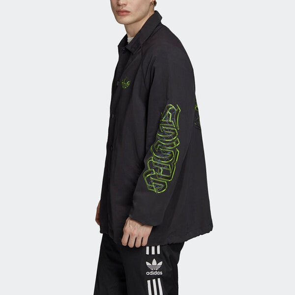 Куртка оригинальная графика lw wb спортивная куртка Adidas, черный — фото 4