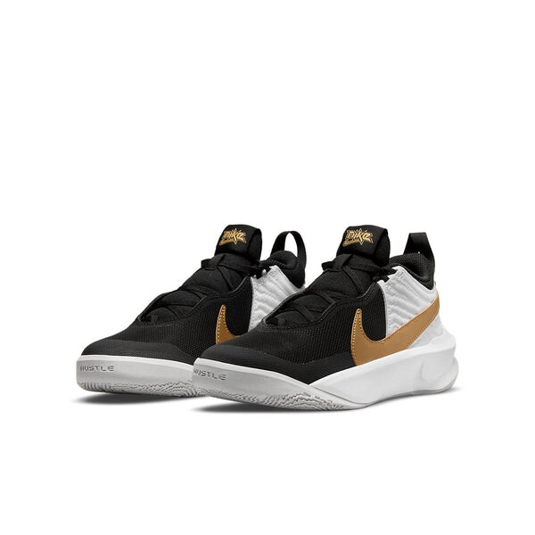 Кроссовки team hustle d10 'black metallic gold' Nike, черный — фото 3