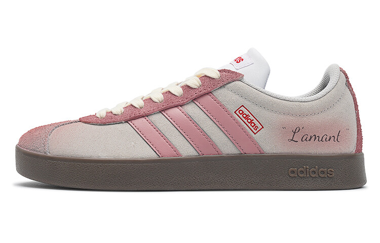 

Кроссовки adidas neo Skateboarding Shoes Unisex Low-top Gray, розовый
