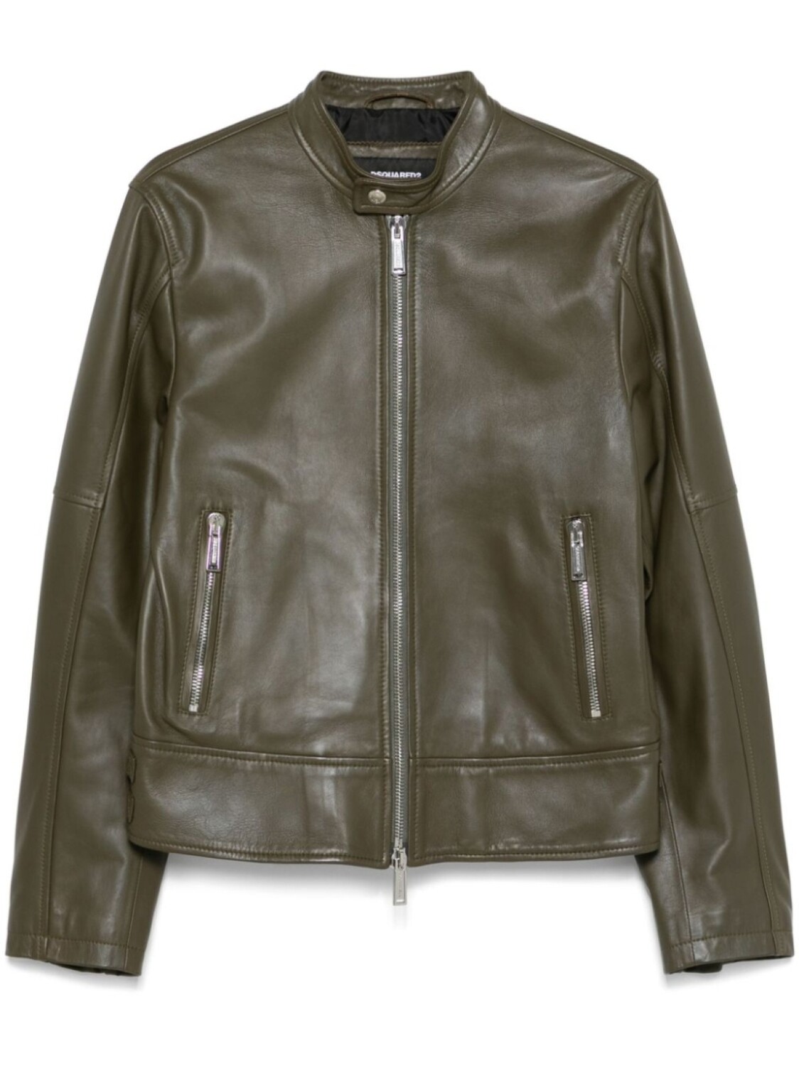 

DSQUARED2 байкерская куртка, зеленый