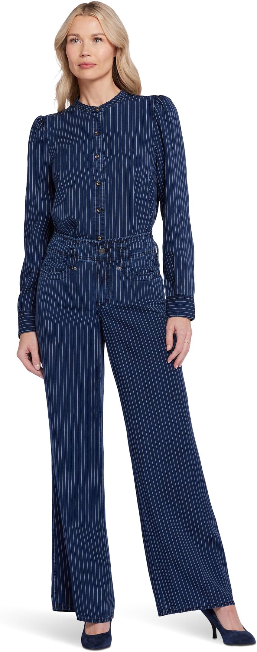 

Джинсы NYDJ High-Rise Teresa in Dark Ocean, Dark Ocean