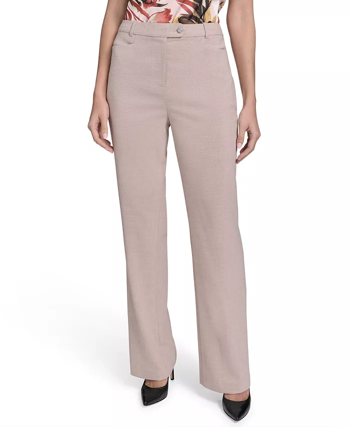 

Женские брюки прямого кроя Calvin Klein, розовый