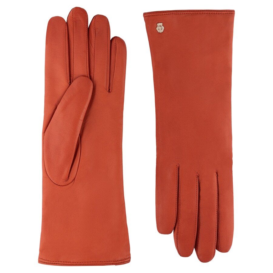 

Перчатки с закрытыми пальцами Roeckl Prag, цвет Dark orange