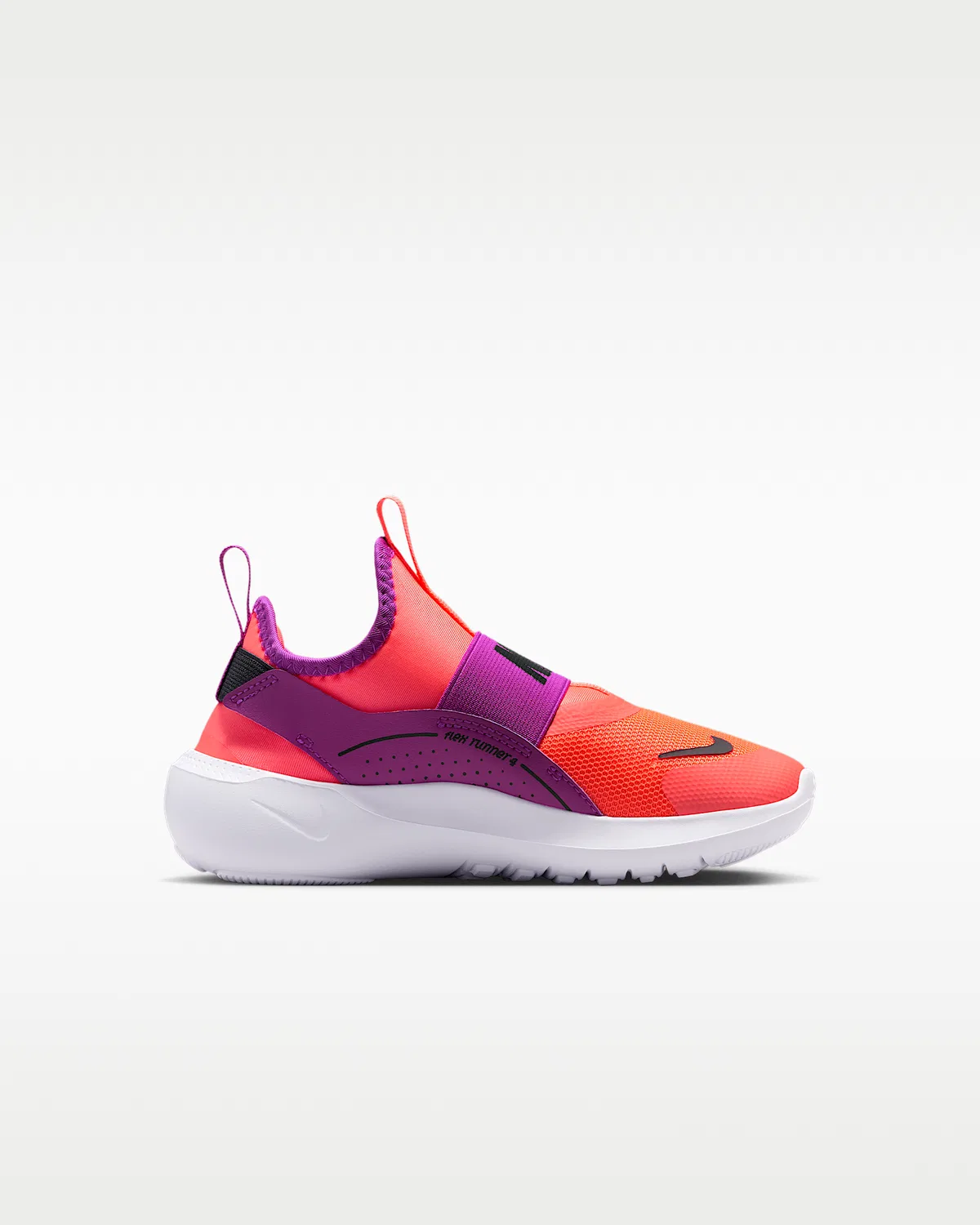 Кроссовки Nike Flex Runner 4 для малышей, Bright Mango/Vivid Purple/White/Anthracite — фото 3
