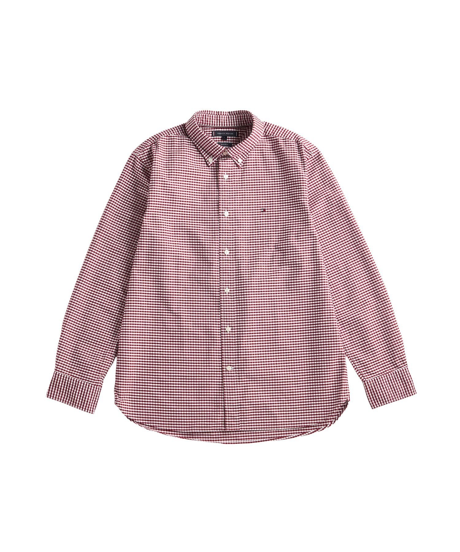 Рубашка в клетку «Оксфорд» от Heritage TOMMY HILFIGER, Other reds 0QJ