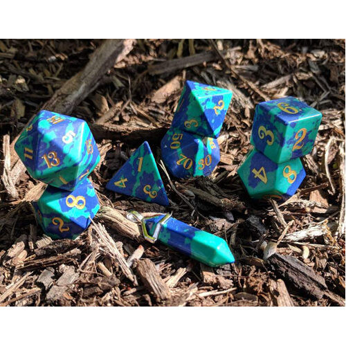 

Игровые кубики Phoenix Lapis Lazuli Level Up Dice