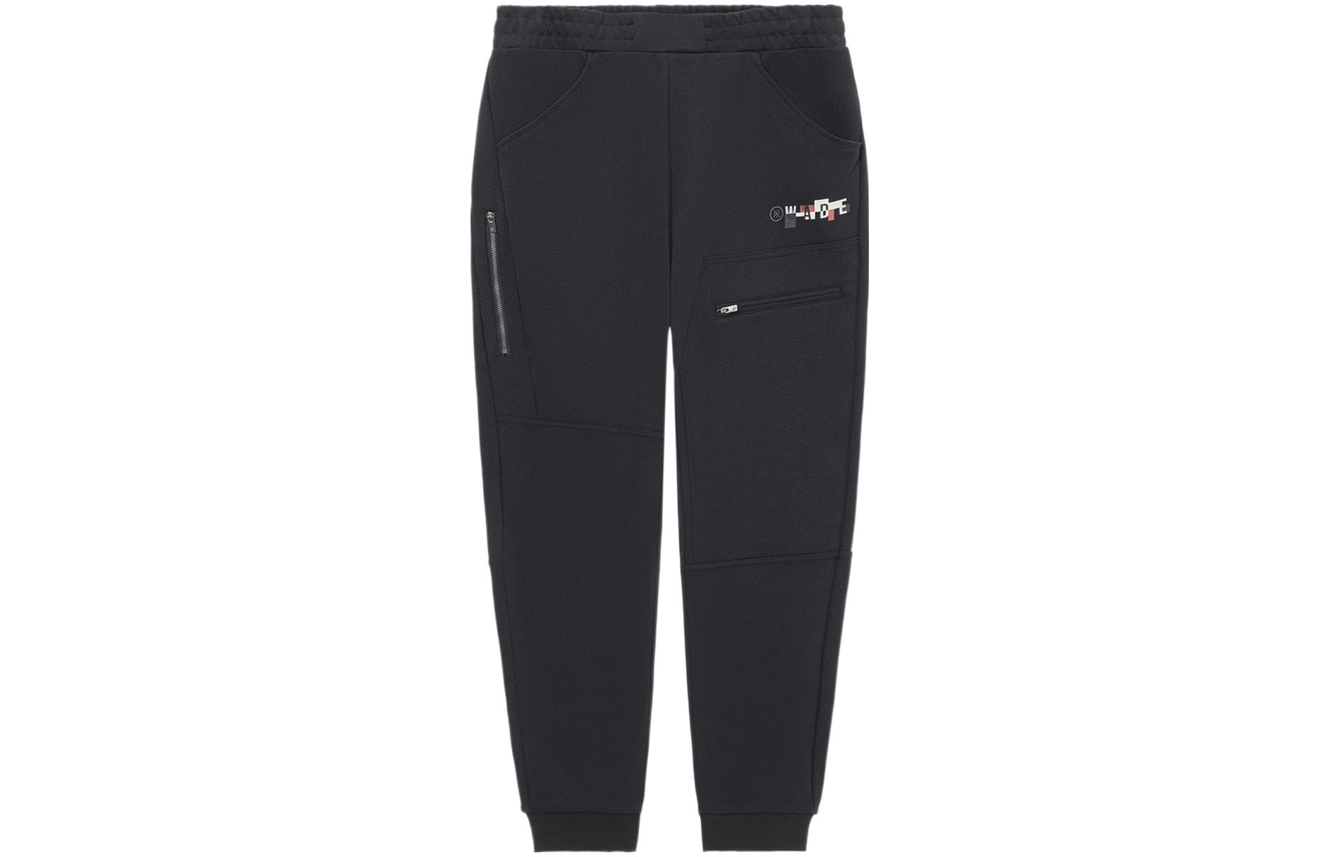 

Мужские вязаные спортивные штаны LiNing, черный