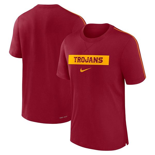 

Мужская футболка sideline player performance tri-blend usc trojans 2024/25 Nike