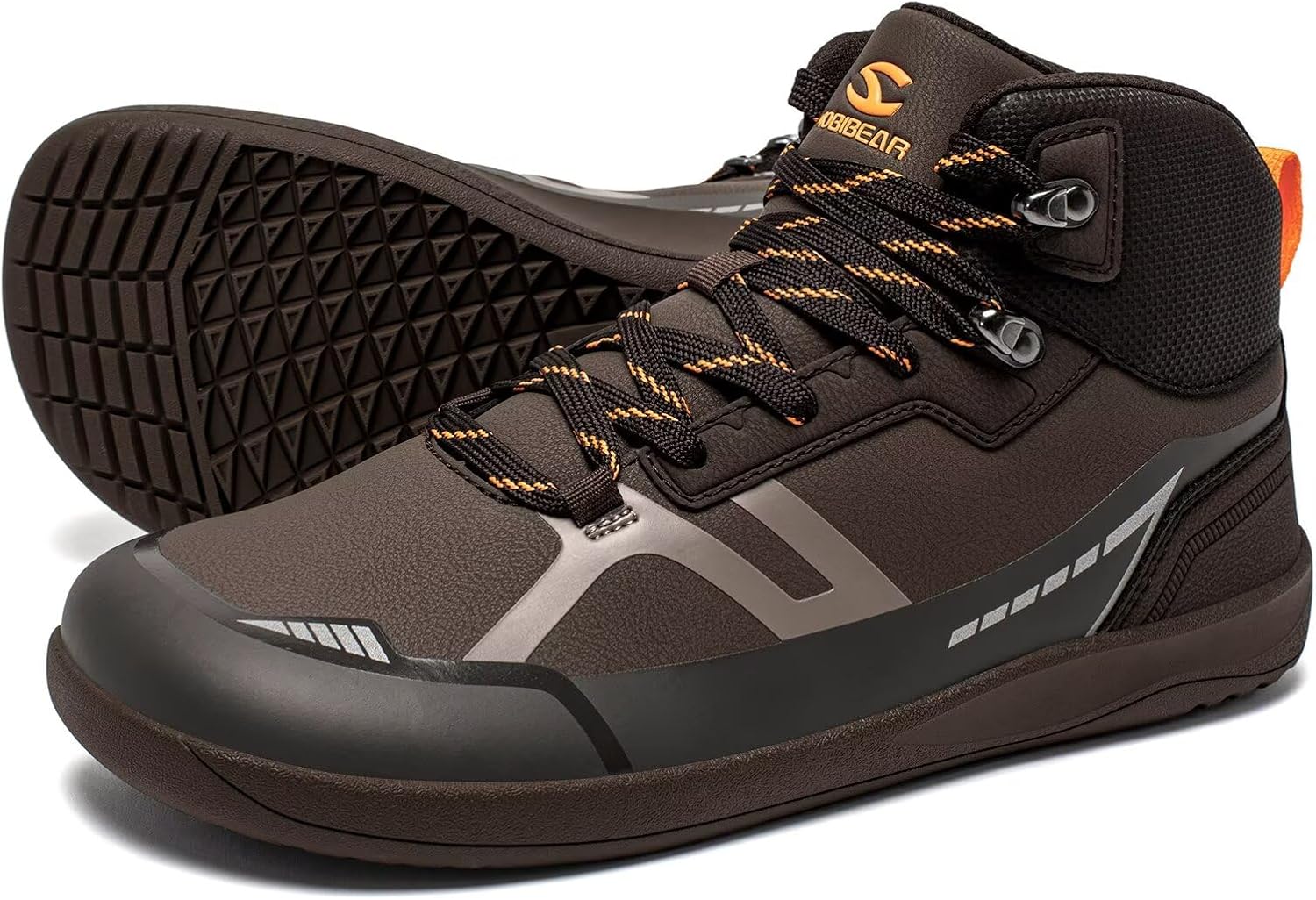 

Минималистичные ботинки HOBIBEAR Barefoot для женщин и мужчин, коричневый