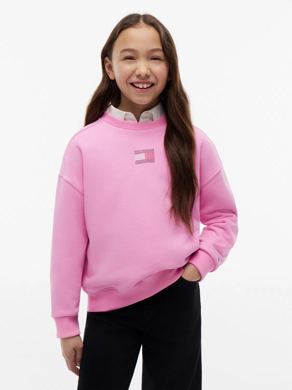 Толстовка Tommy Hilfiger, Pink — фото 2