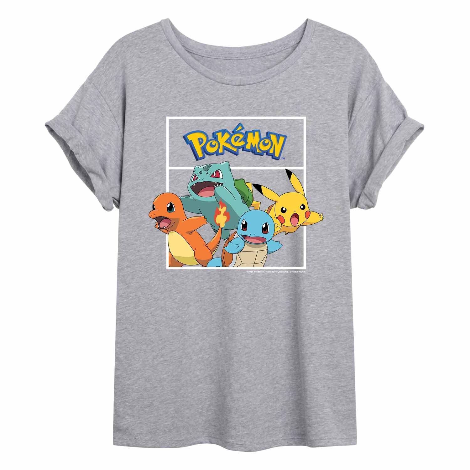 

Струящаяся футболка Pokémon Team для юниоров Licensed Character