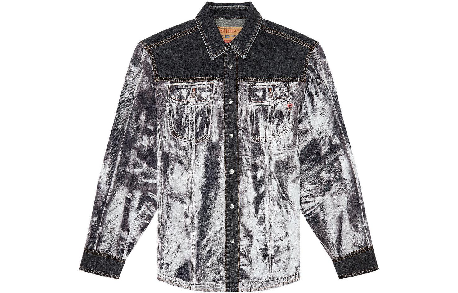 

DIESEL Джинсовая куртка женская черная, Black