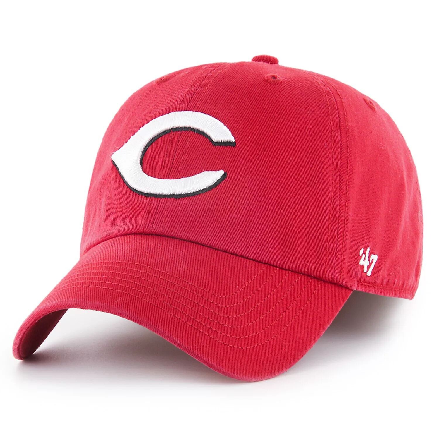 

Мужская приталенная шляпа с логотипом '47 Red Cincinnati Reds Franchise