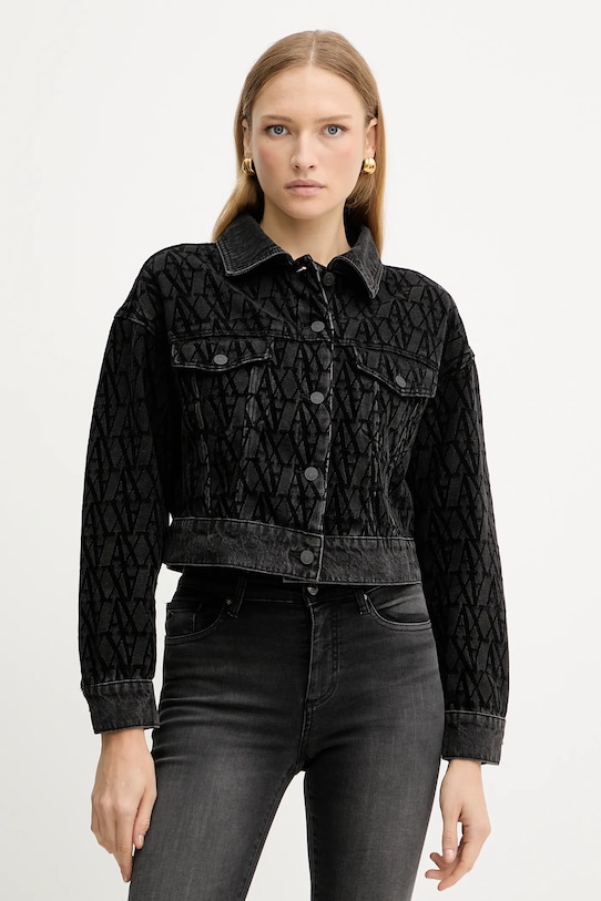 

Джинсовая куртка Armani Exchange, черный