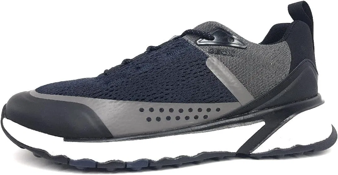 Кроссовки Geox Boys' U Sterrato B, Navy Grey