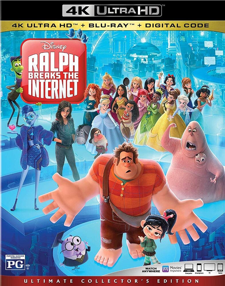 

Диск 4K UHD Ralph Breaks The Internet [2018]