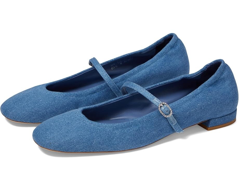 

Туфли на плоской подошве Stuart Weitzman Claris Ballet Flat, цвет Washed