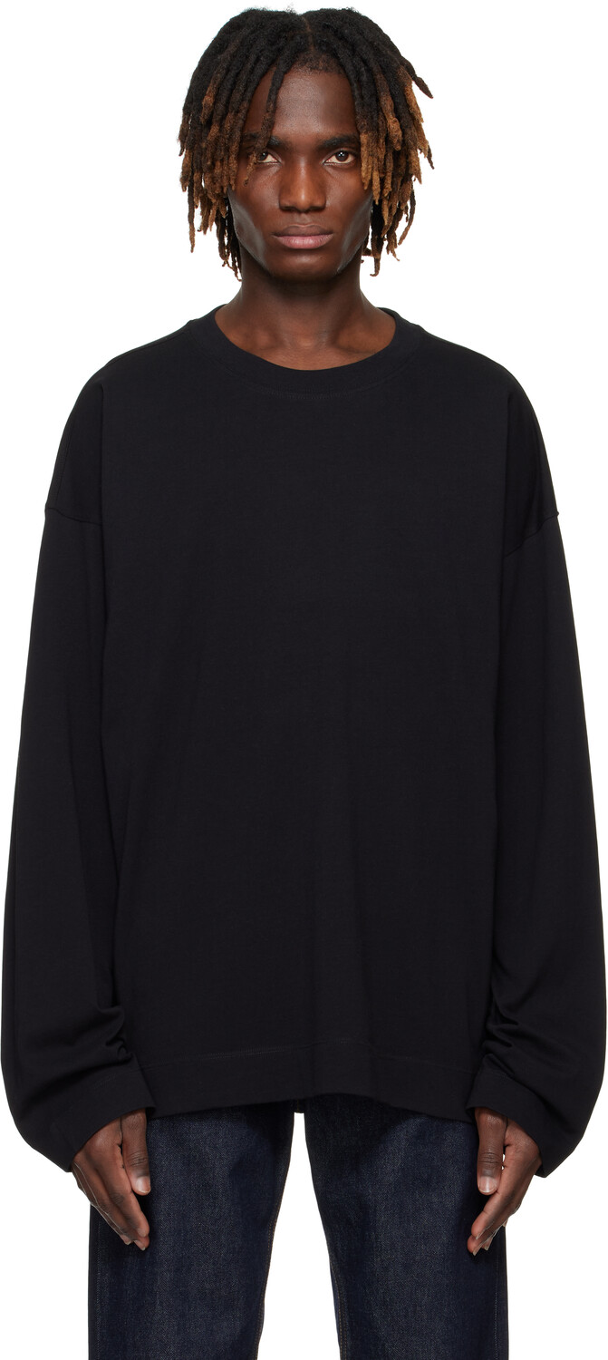 

Футболка с длинным рукавом Dries Van Noten, черный