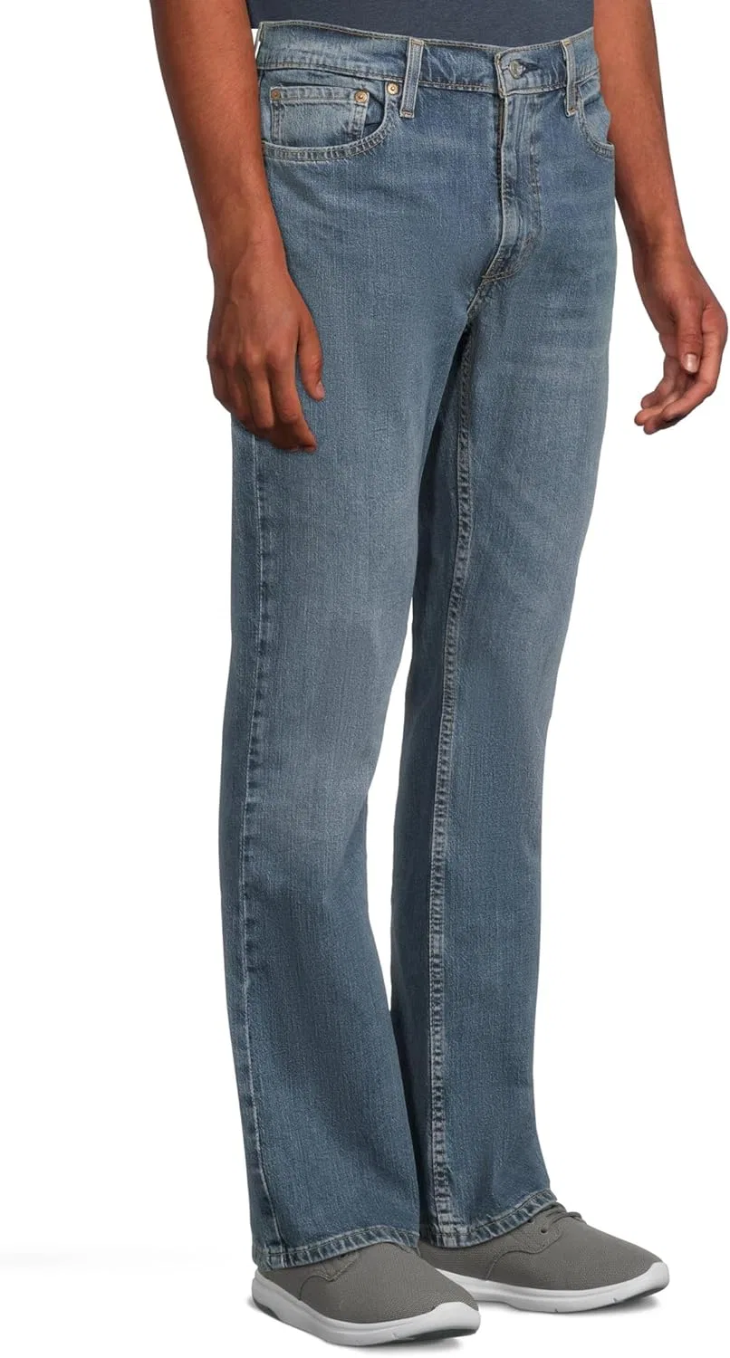 Джинсы Slim Bootcut Levi's, Blue Tunes - Medium Indigo — фото 2