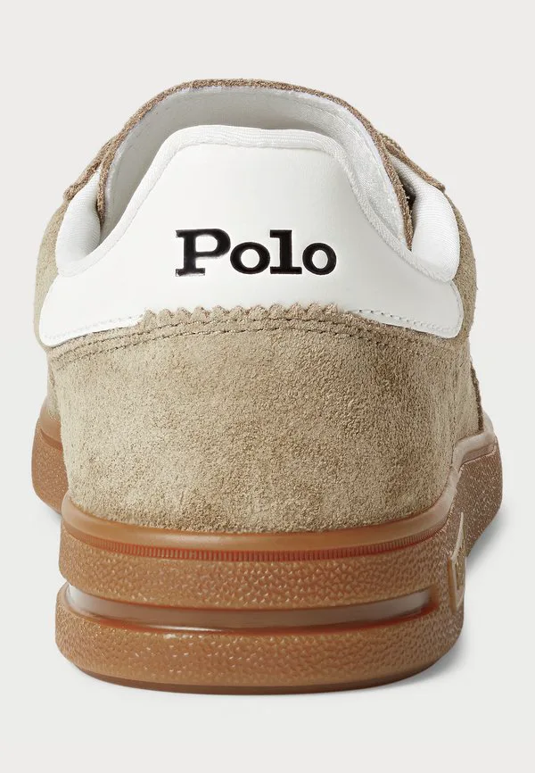 Кроссовки heritage court ii из кожи Polo Ralph Lauren, Dirty Buck/Deckwash White — фото 4