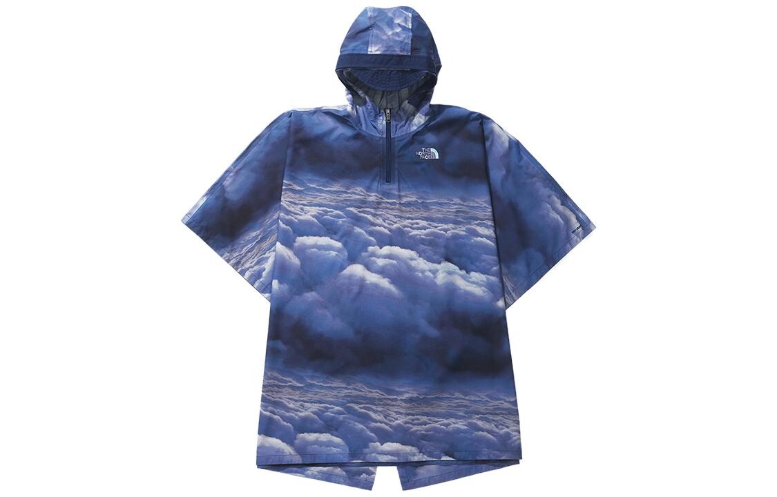

Clot X North X CLOT Кейп-накидка унисекс темно-синего цвета The North Face, темно-синий
