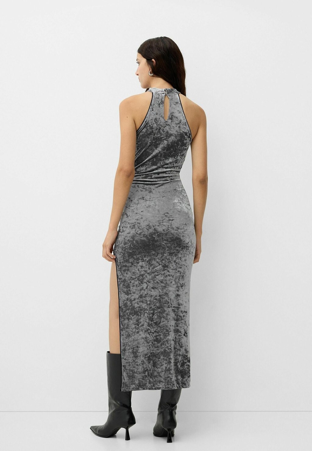 

Повседневное платье Bershka, бежевый