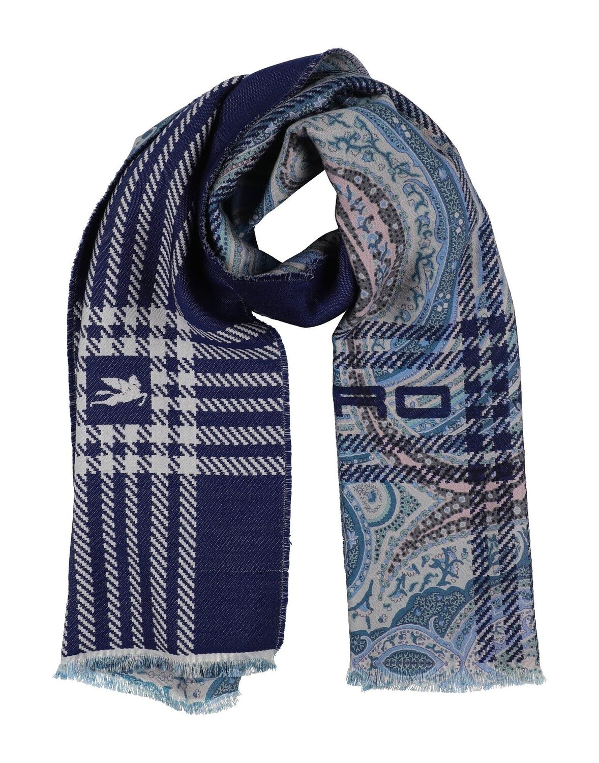 

Шарф Etro, пастельный синий