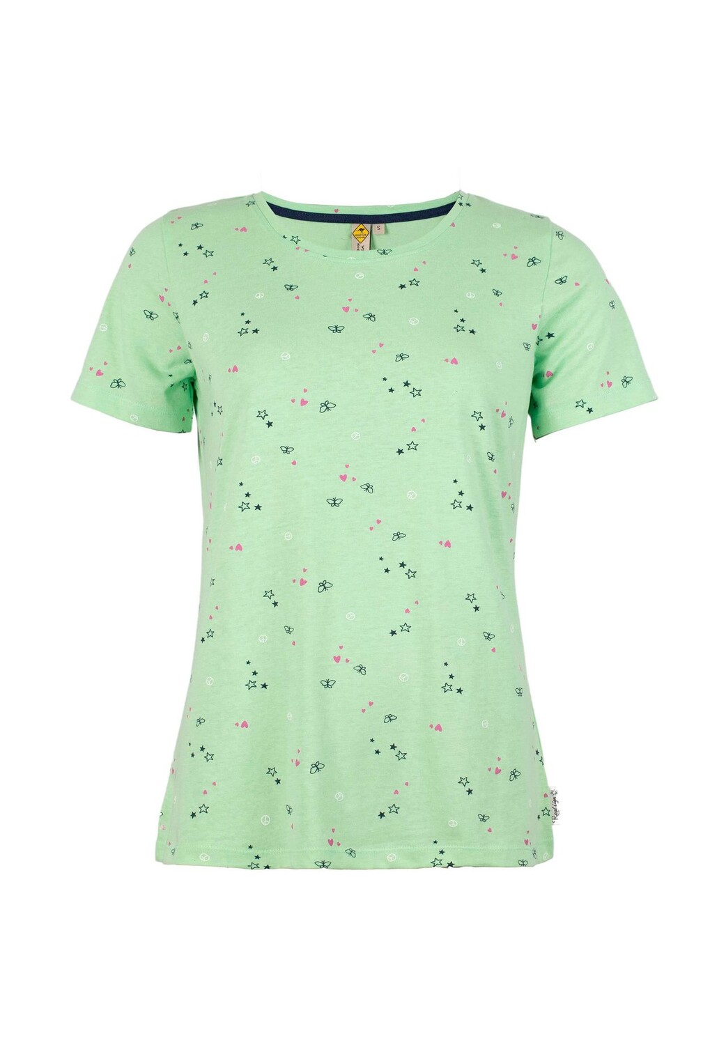 

Женская футболка Butterfly с круглым вырезом и принтом ROADSIGN australia, зеленый