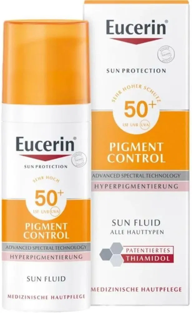Солнцезащитный флюид Eucerin Pigment Control SPF 50+, 50 мл