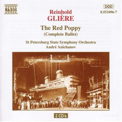 

CD диск Gliere / Anichanov / st Petersburg State Symphony: Red Poppy (complete)