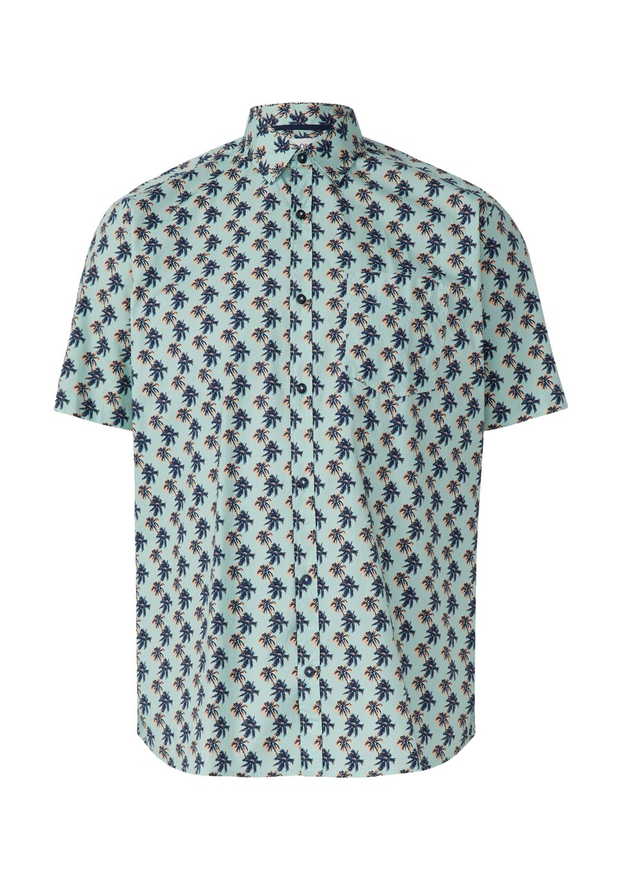 

Рубашка на пуговицах классического кроя s.Oliver, Green