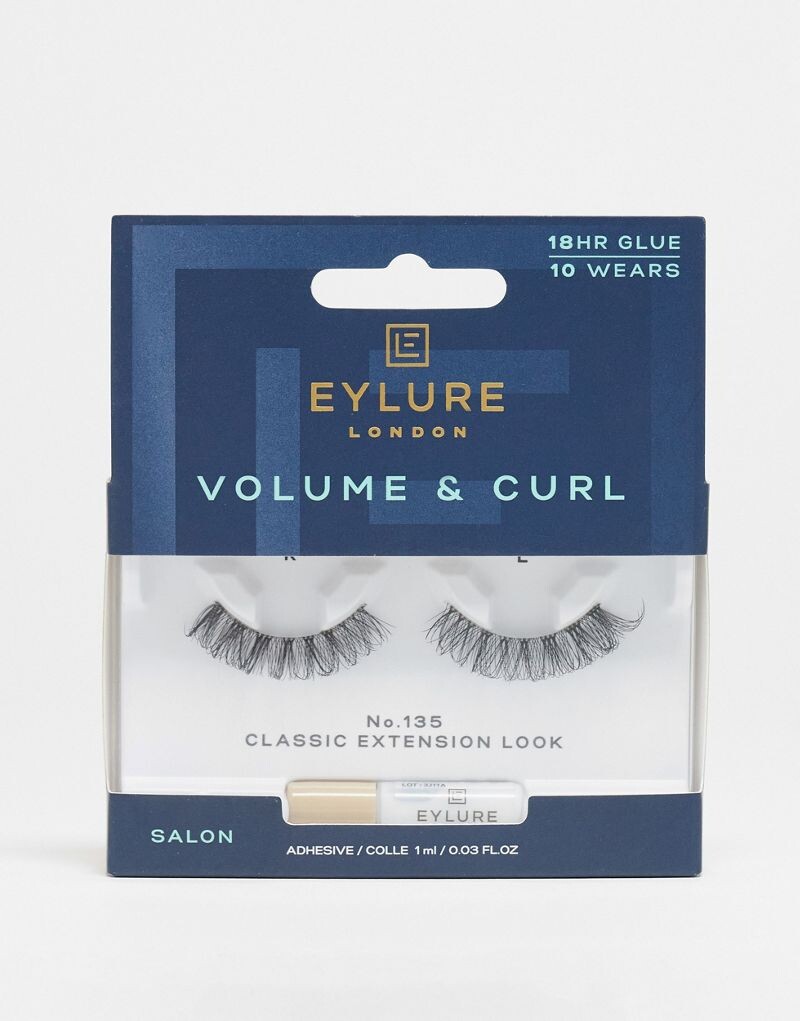 

Накладные ресницы Eylure Volume & Curl – № 135, Black